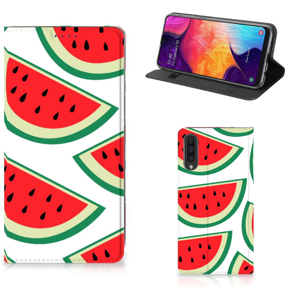 Samsung Galaxy A50 Flip Style Cover Watermelons