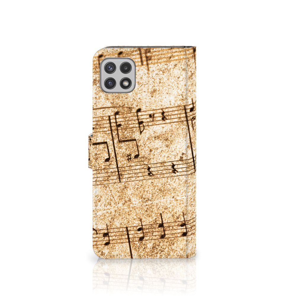 Samsung Galaxy A22 5G Telefoonhoesje met foto Bladmuziek