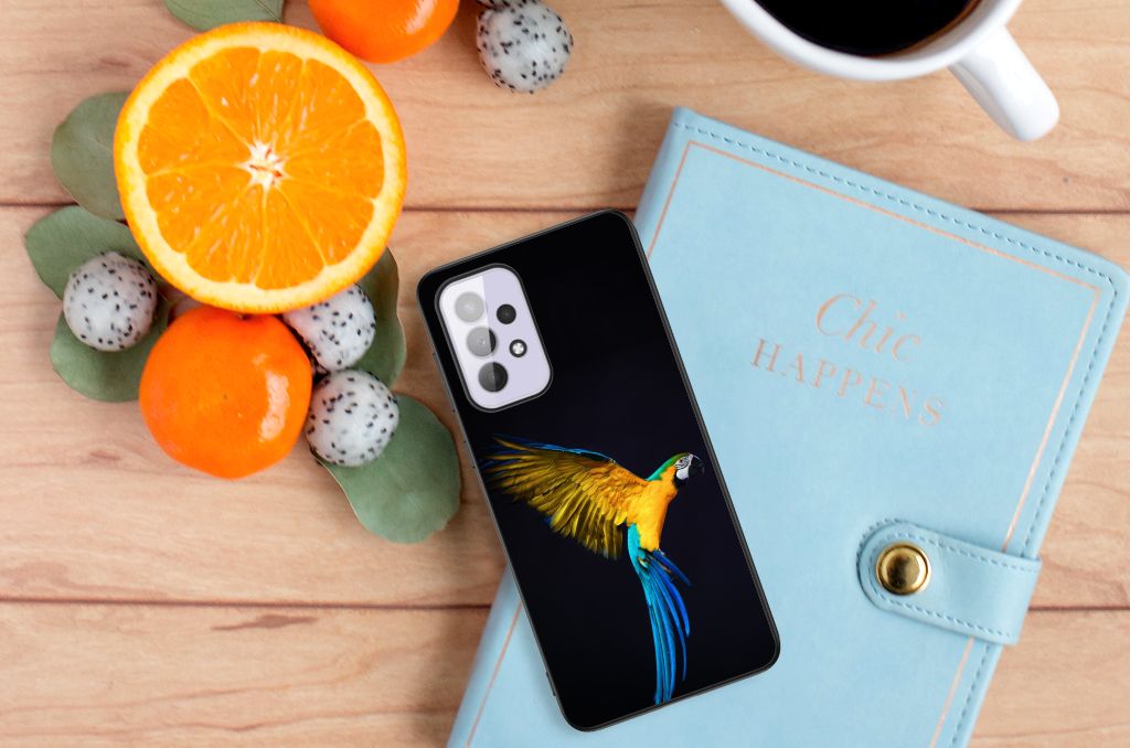 Samsung Galaxy A33 5G Dierenprint Telefoonhoesje Papegaai B2C Telecom