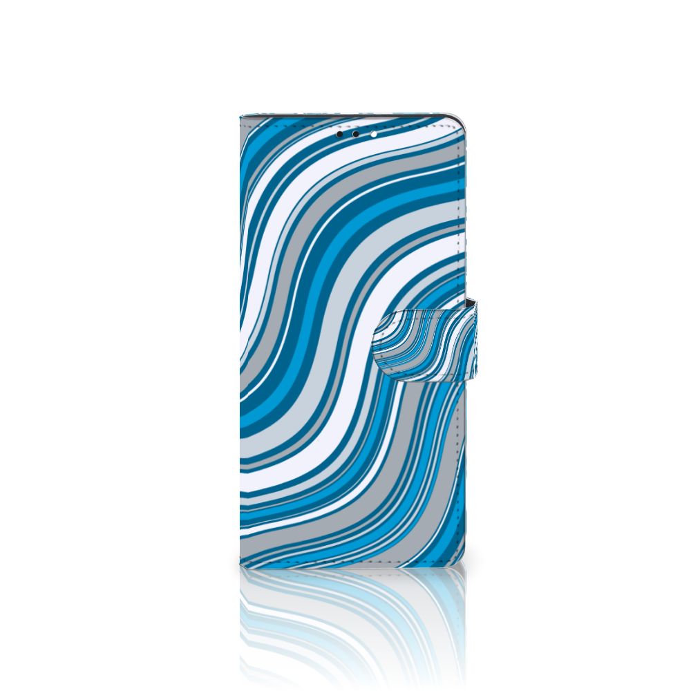 Xiaomi Redmi Note 10 Pro Telefoon Hoesje Waves Blue