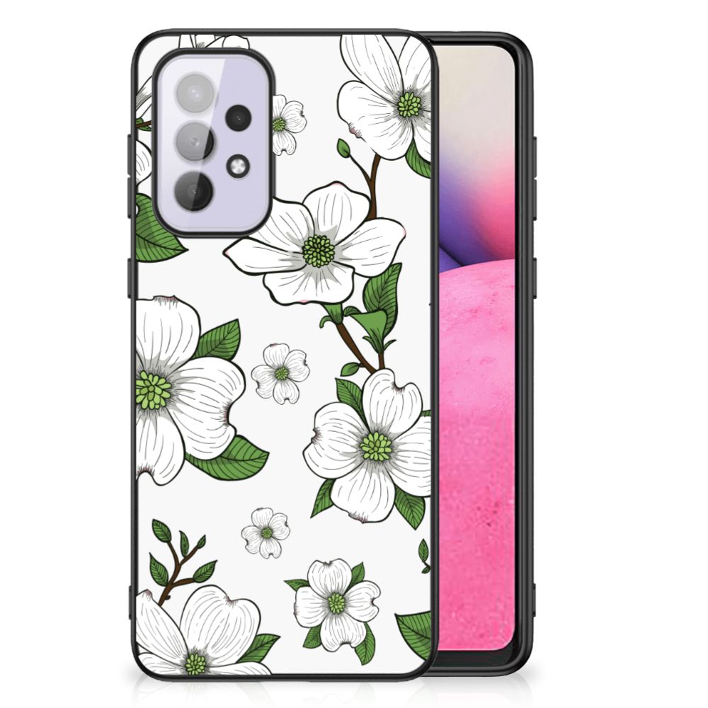Samsung Galaxy A33 5G Bloemen Hoesje Dogwood Flowers B2C Telecom