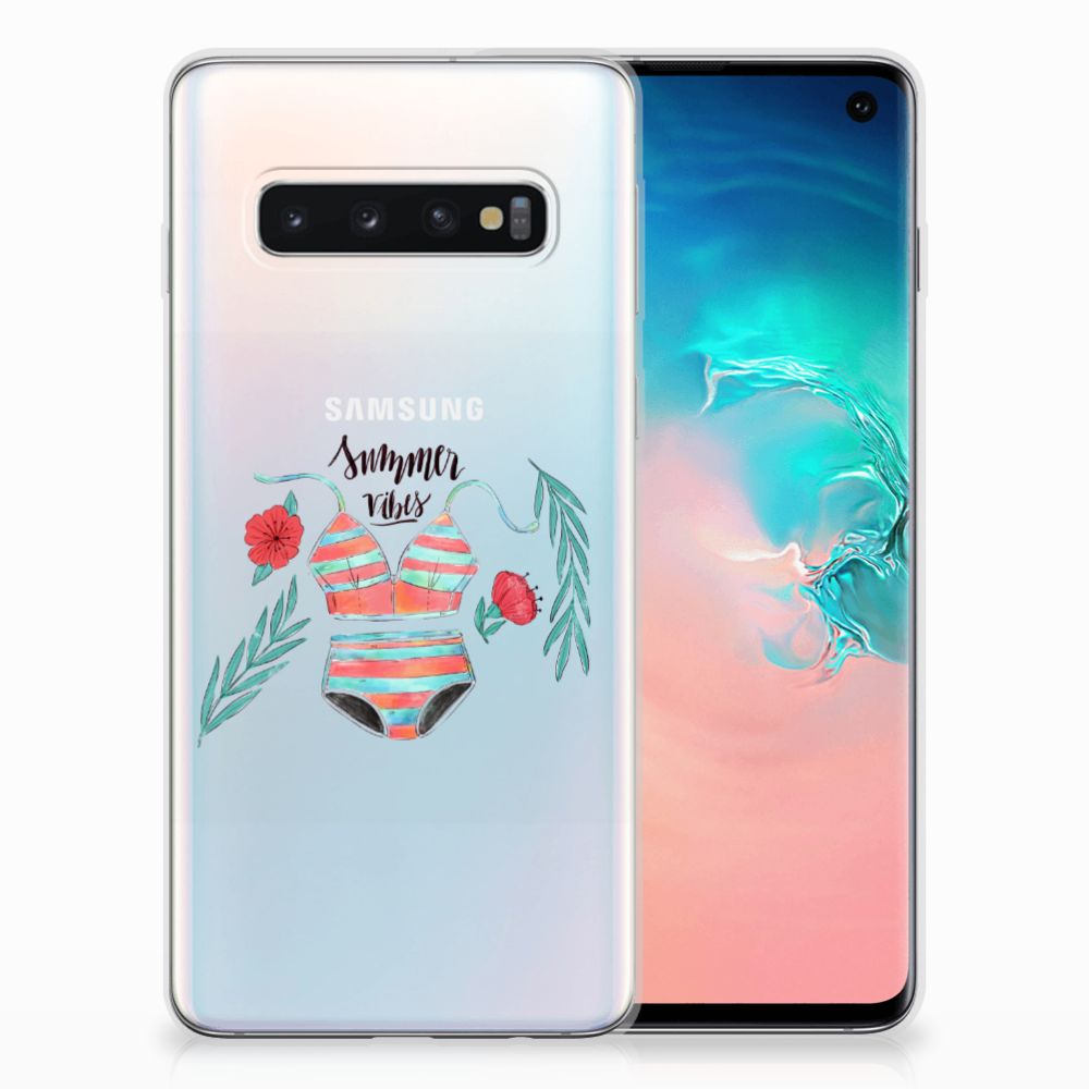 Samsung Galaxy S10 Telefoonhoesje met Naam Boho Summer