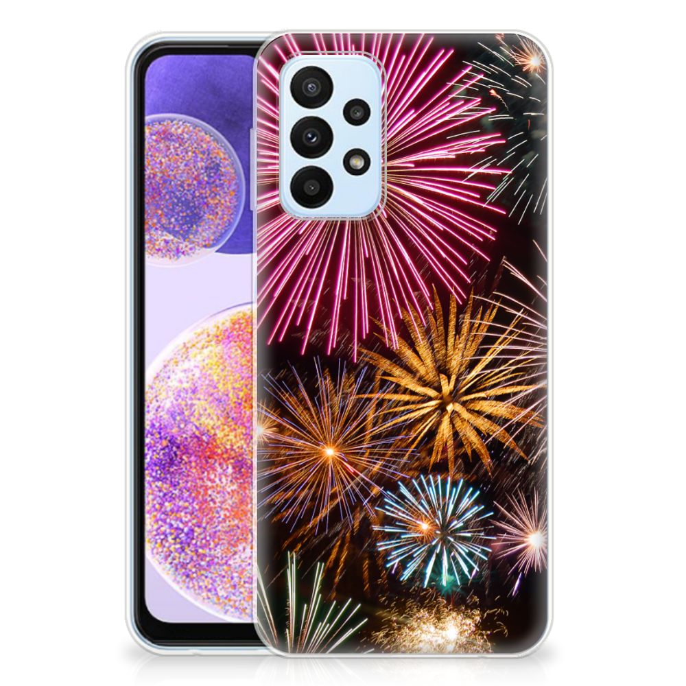 Samsung Galaxy A23 Silicone Back Cover Vuurwerk B2C Telecom
