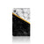 Samsung Galaxy Tab A8 2021/2022 Leuk Tablet hoesje  Marmer Wit Zwart - Origineel Cadeau Man