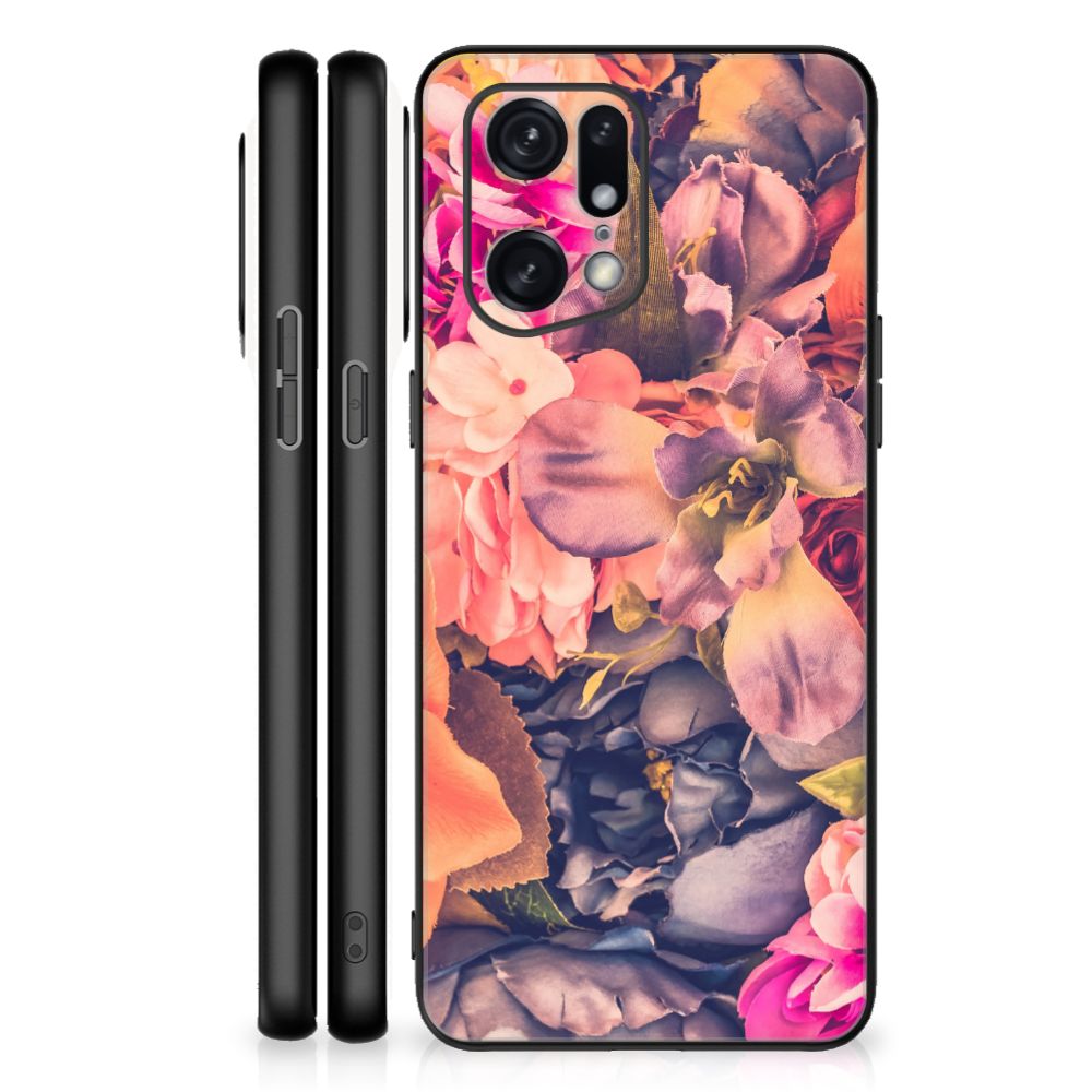OPPO Find X5 Pro Bloemen Hoesje Bosje Bloemen B2C Telecom