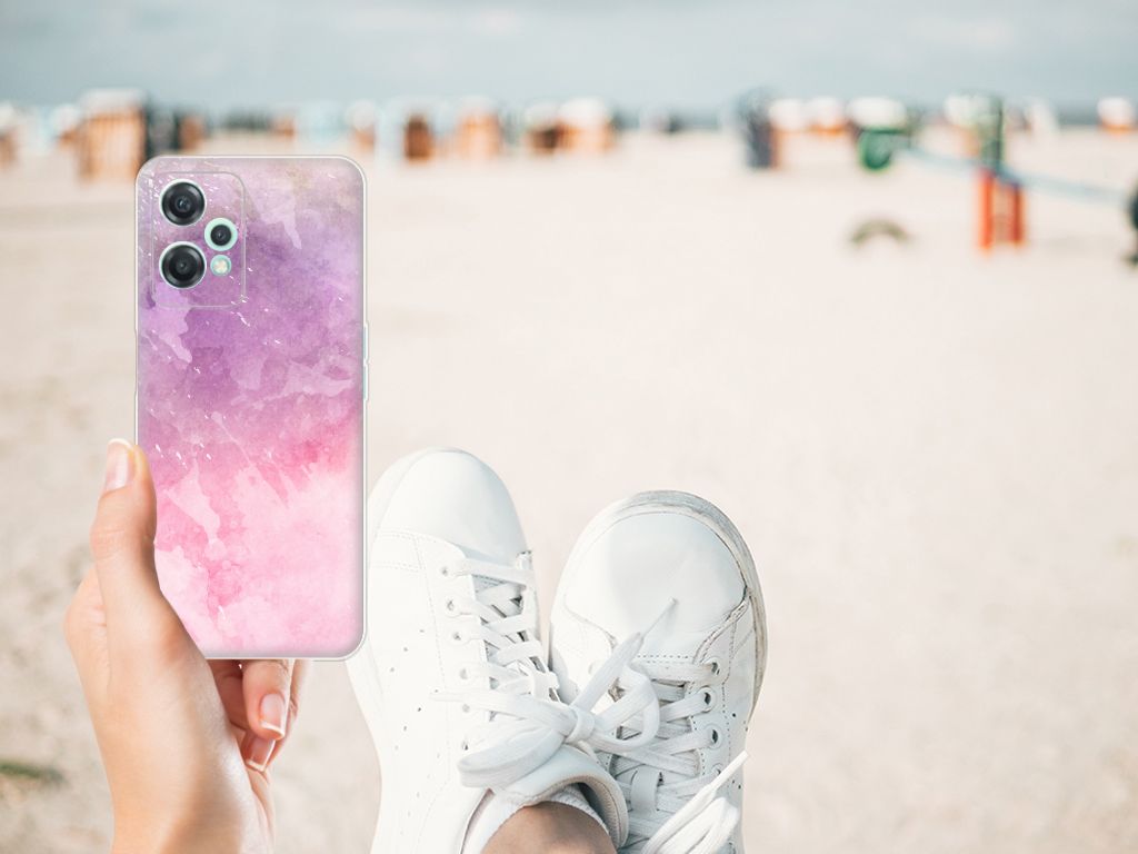 Hoesje maken OnePlus Nord CE 2 Lite Pink Purple Paint B2C Telecom