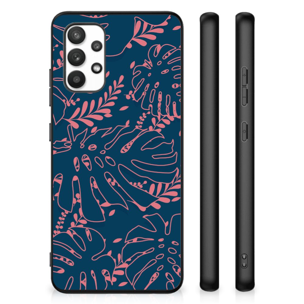 Samsung Galaxy A32 4G | A32 5G Enterprise Editie Bloemen Hoesje Palm Leaves B2C Telecom
