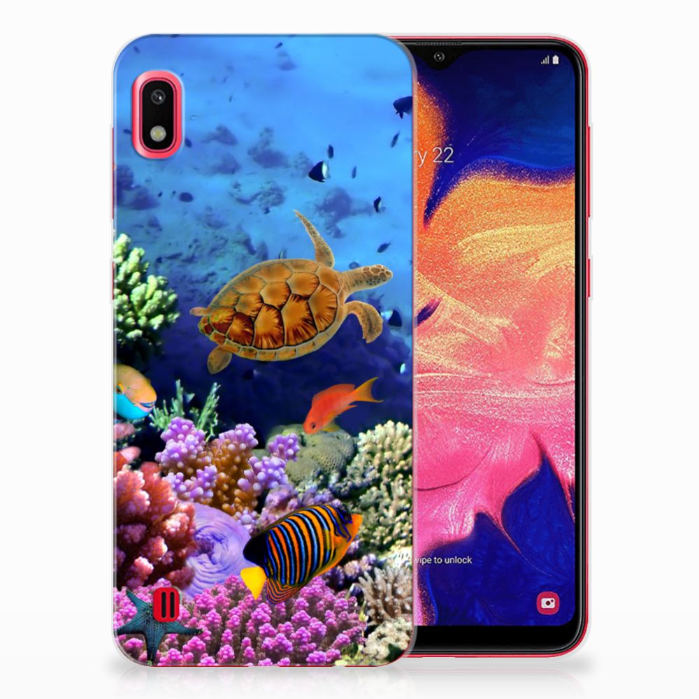 Samsung Galaxy A10 TPU Hoesje Vissen