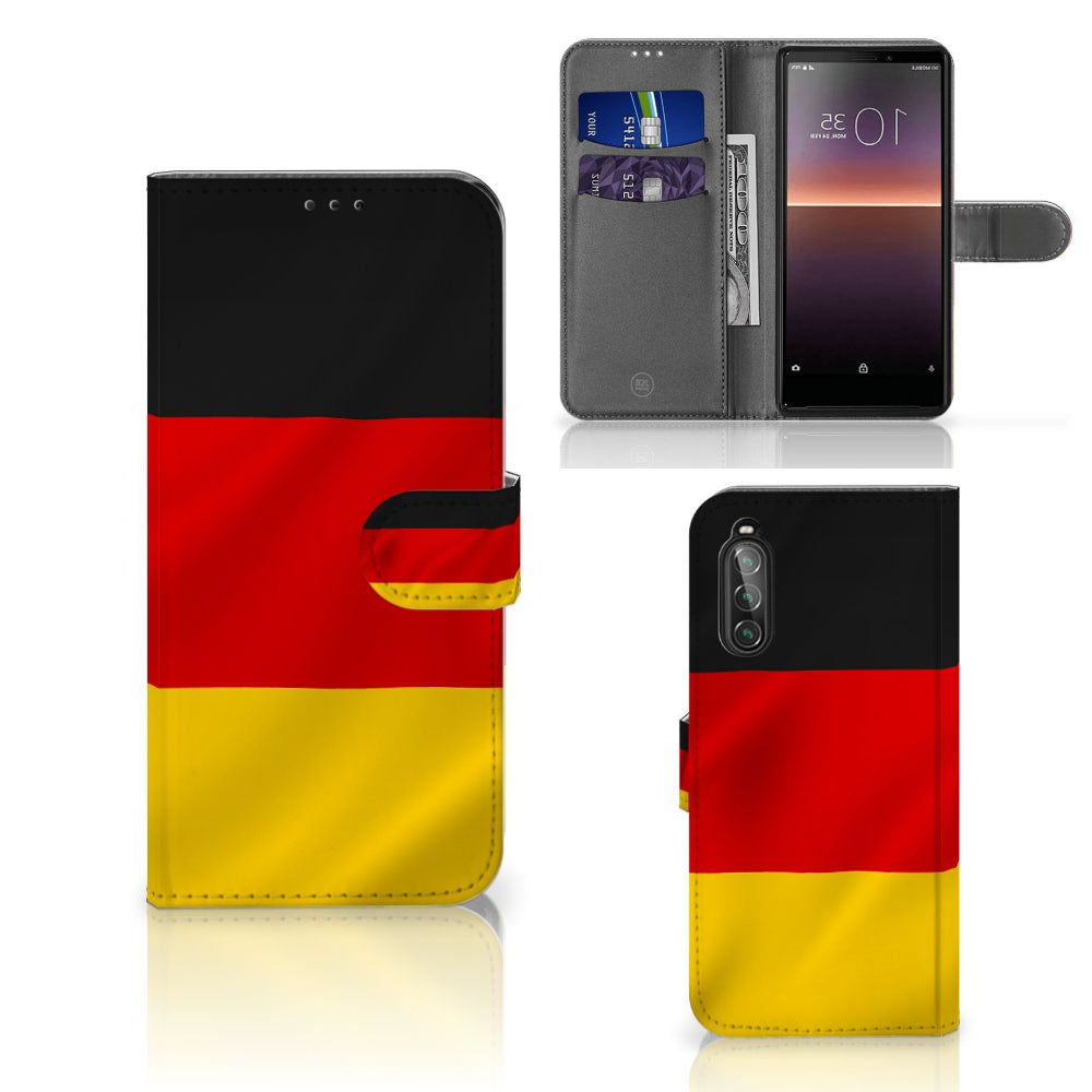 Sony Xperia 10 II Bookstyle Case Duitsland