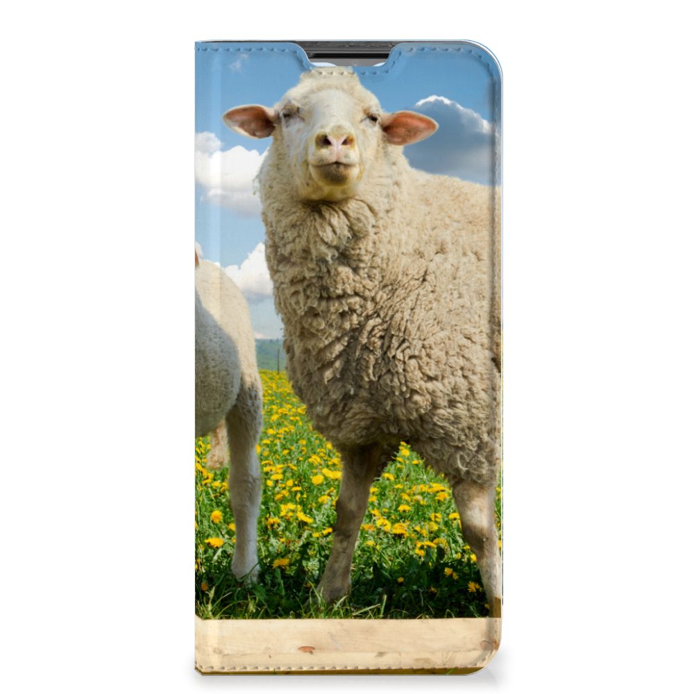 OPPO A54s | A16 | A16s Hoesje maken Schaap en Lammetje