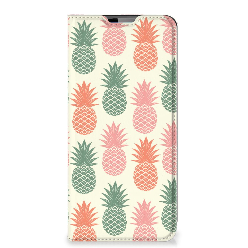 Motorola Moto G9 Plus Flip Style Cover Ananas - B2C Telecom