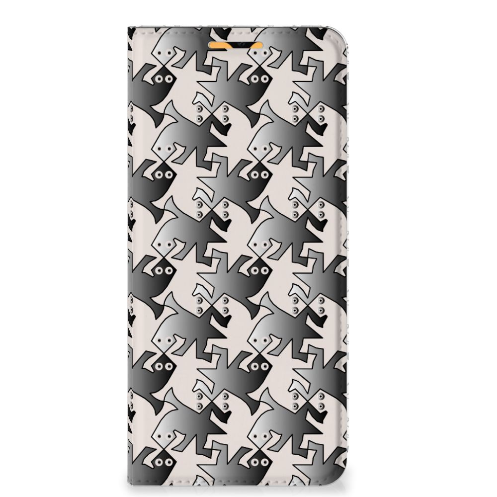 OPPO A15 Hoesje maken Salamander Grey - B2C Telecom