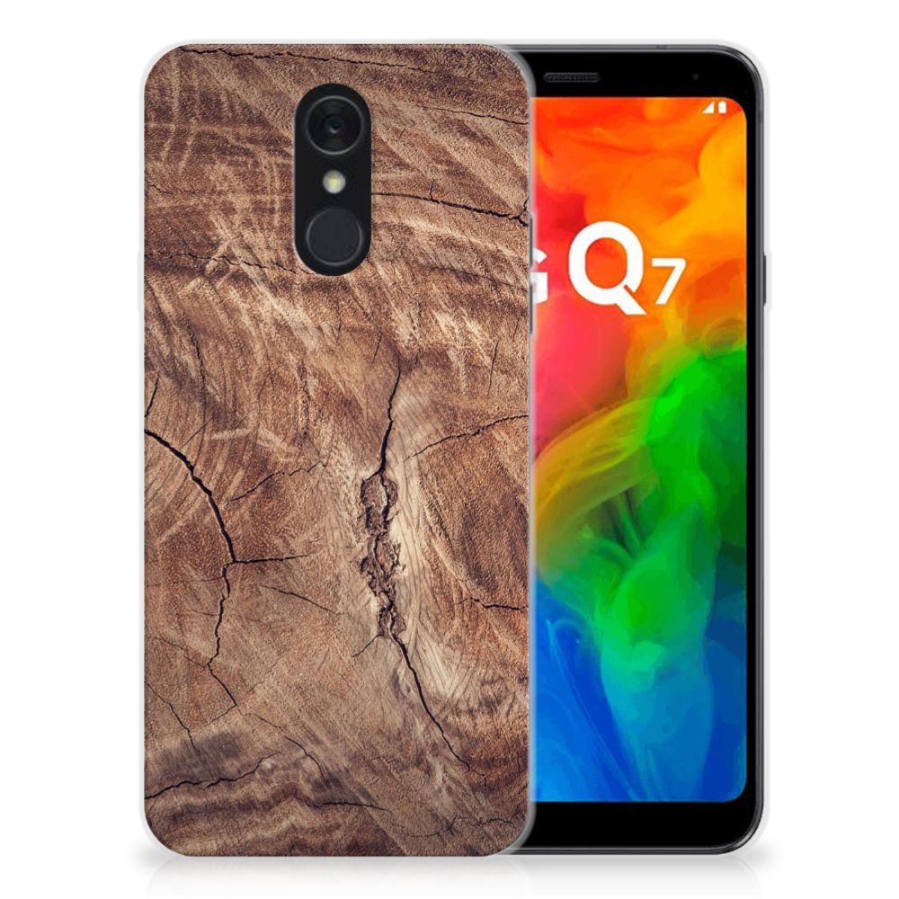 LG Q7 Bumper Hoesje Tree Trunk