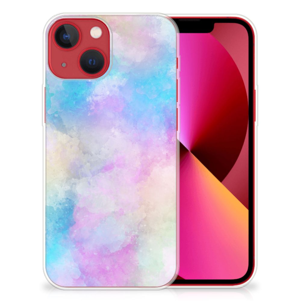 Hoesje maken Apple iPhone 13 Watercolor Light