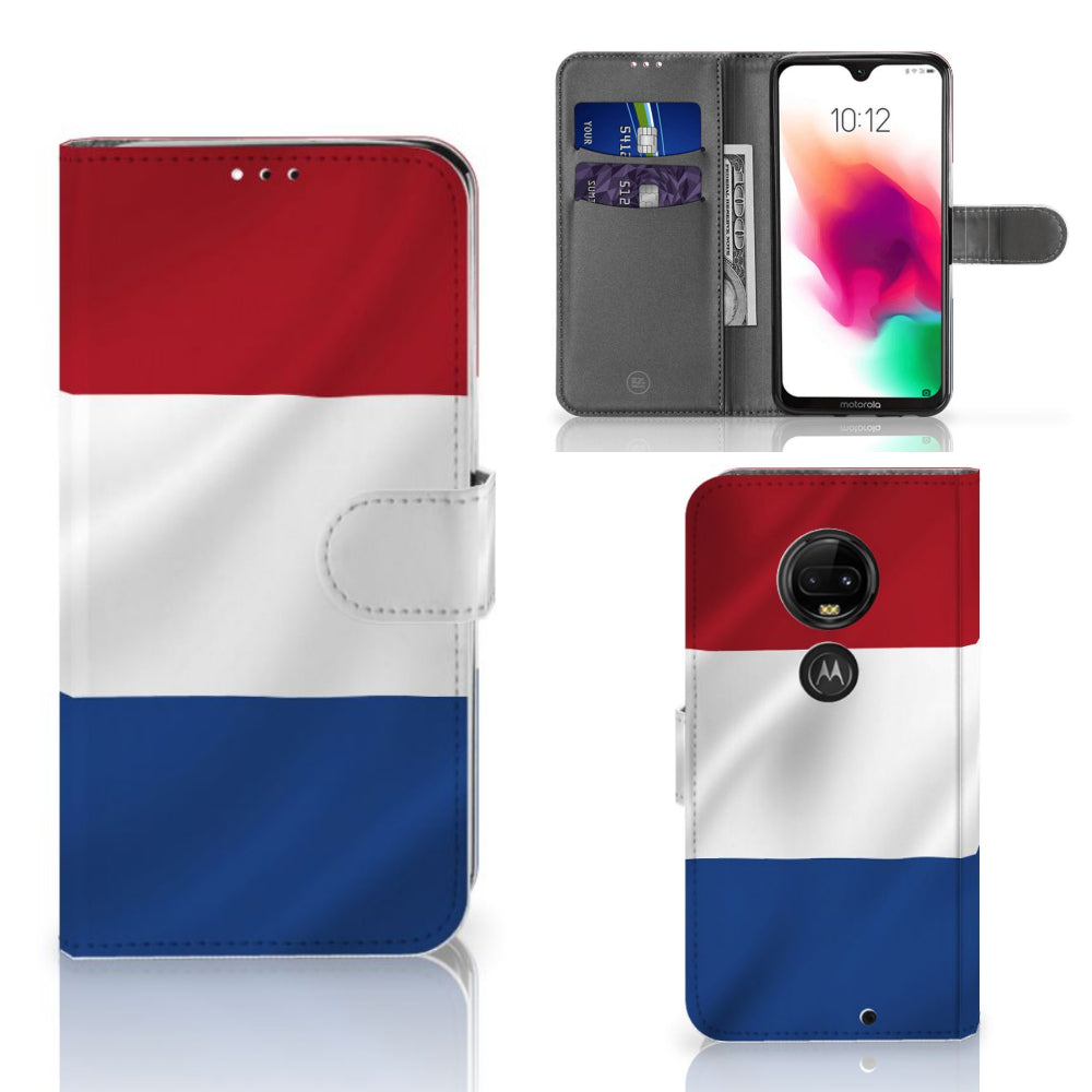 Motorola Moto G7 | G7 Plus Bookstyle Case Nederlandse Vlag