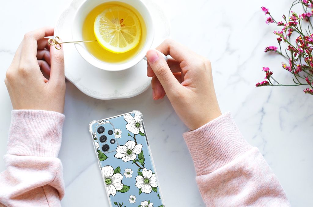 Samsung Galaxy A73 Case Dogwood Flowers B2C Telecom