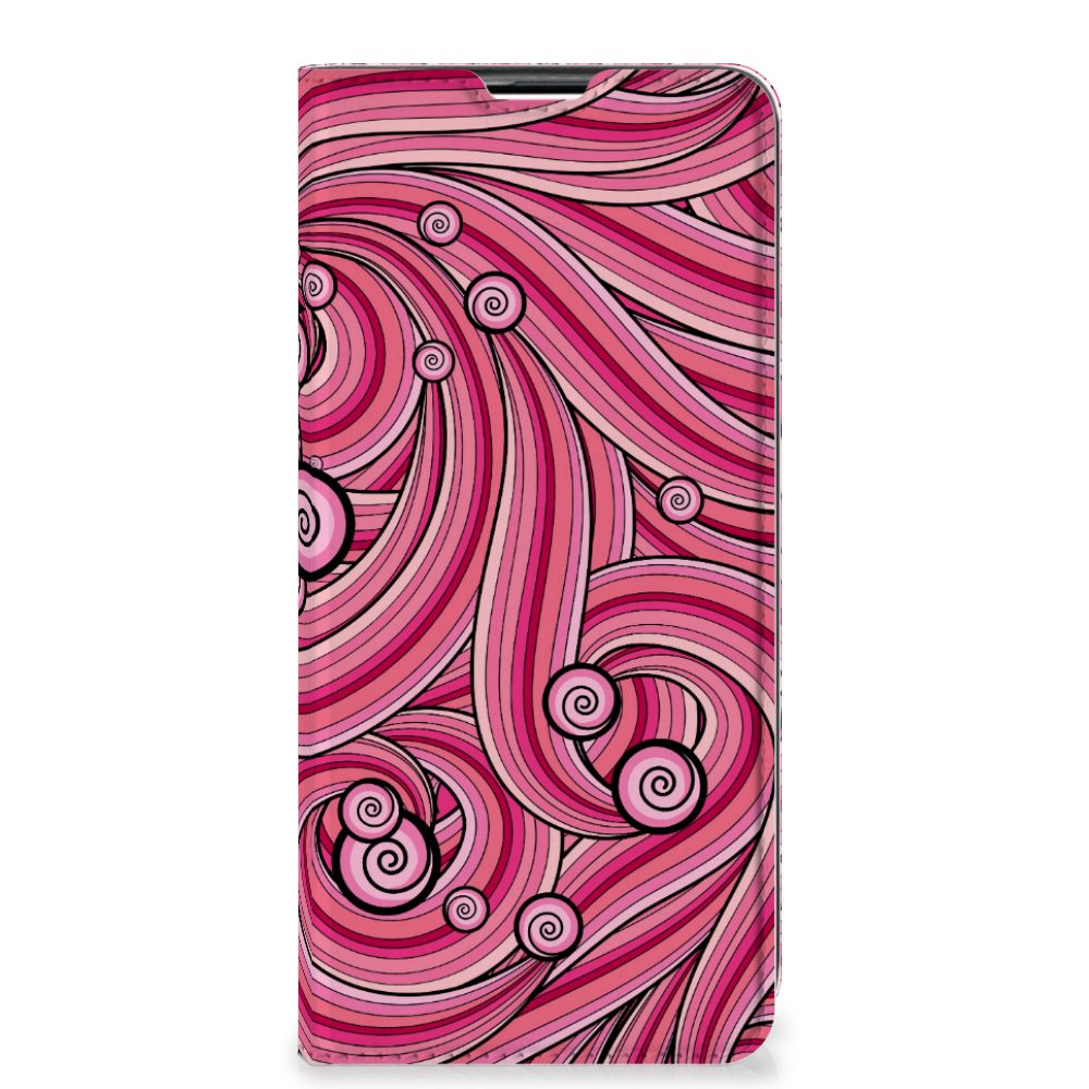 Samsung Galaxy Note 10 Lite Bookcase Swirl Pink - B2C Telecom
