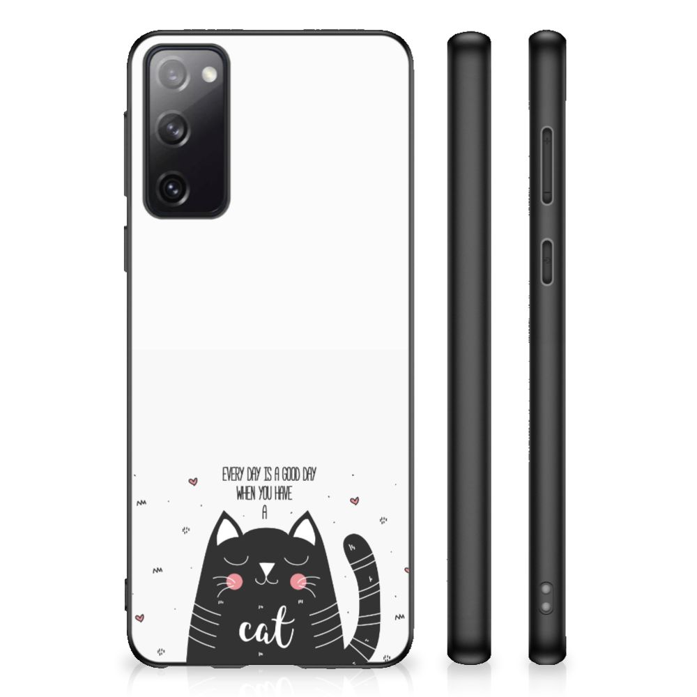 Samsung Galaxy S20 Bumper Hoesje Cat Good Day B2C Telecom