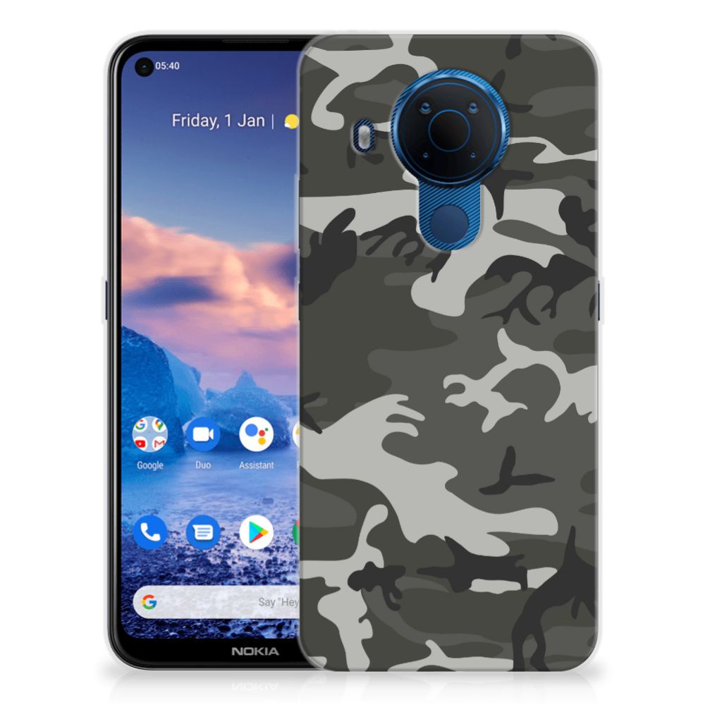 Nokia 5.4 TPU bumper Army Light