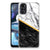 Motorola Moto G22 TPU Siliconen Hoesje Marmer Wit Zwart - Origineel Cadeau Man B2C Telecom
