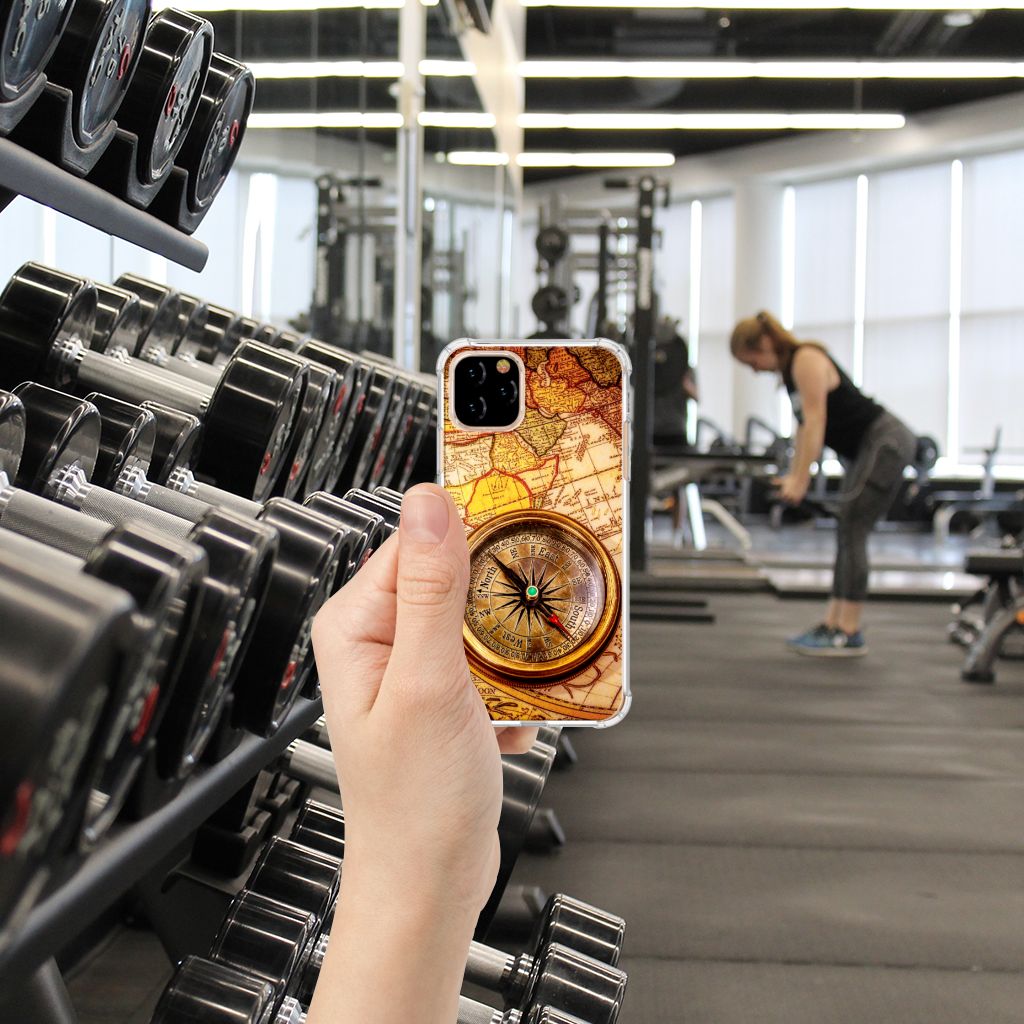Apple iPhone 11 Pro Telefoonhoesje met valbescherming Kompas
