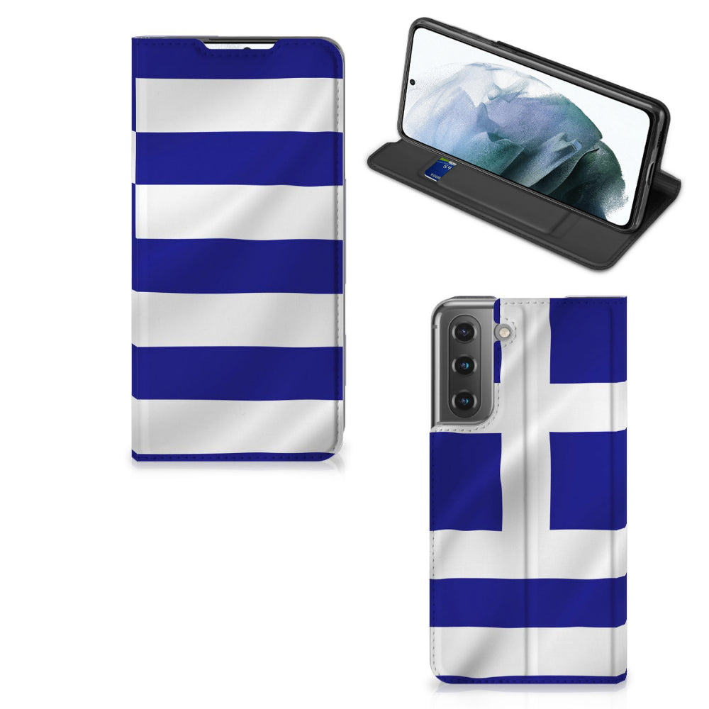 Samsung Galaxy S21 FE Standcase Griekenland