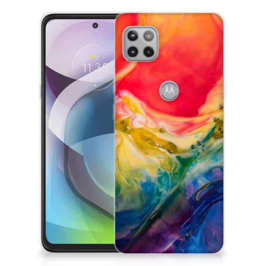 Hoesje maken Motorola Moto G 5G Watercolor Dark