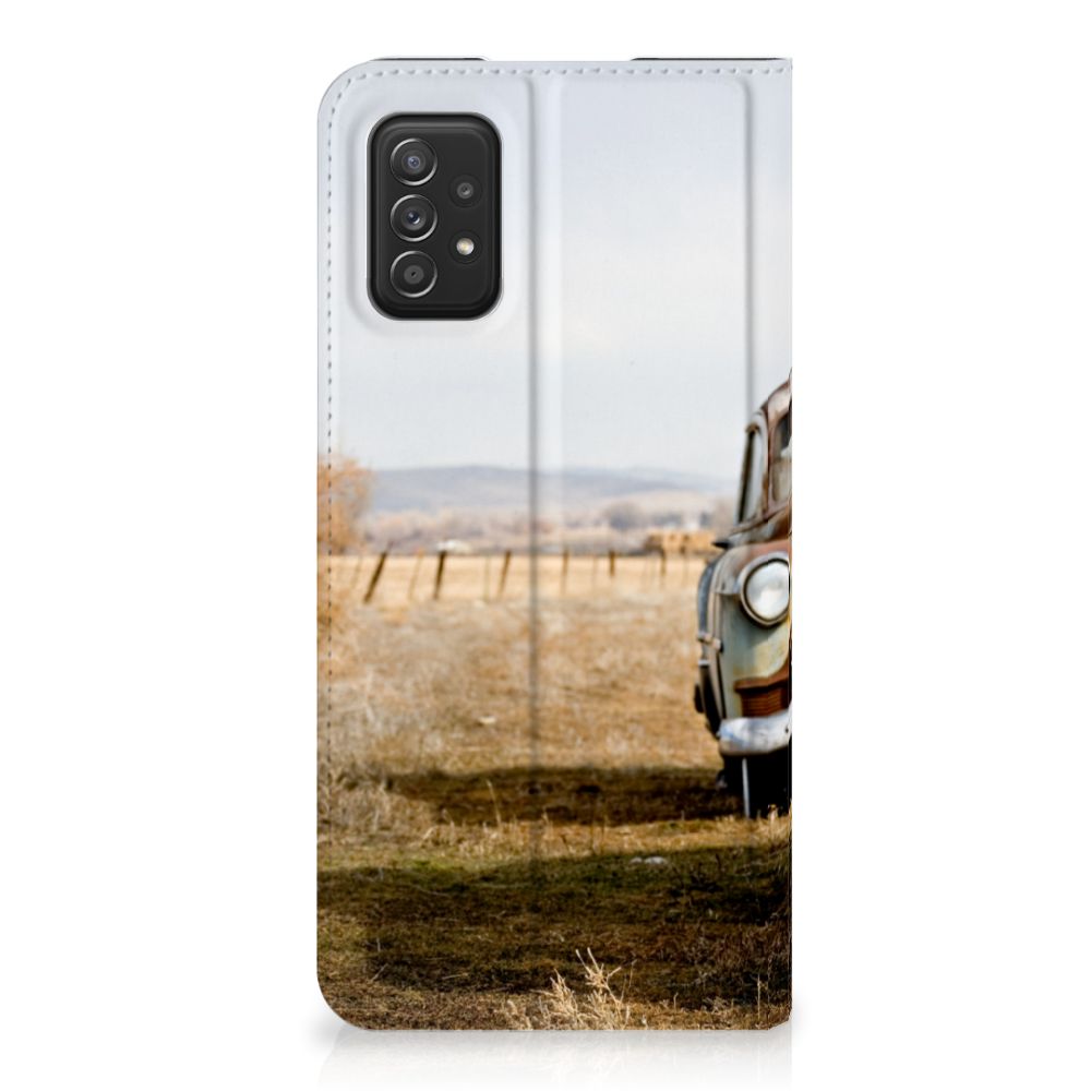Samsung Galaxy A03s Stand Case Vintage Auto - B2C Telecom