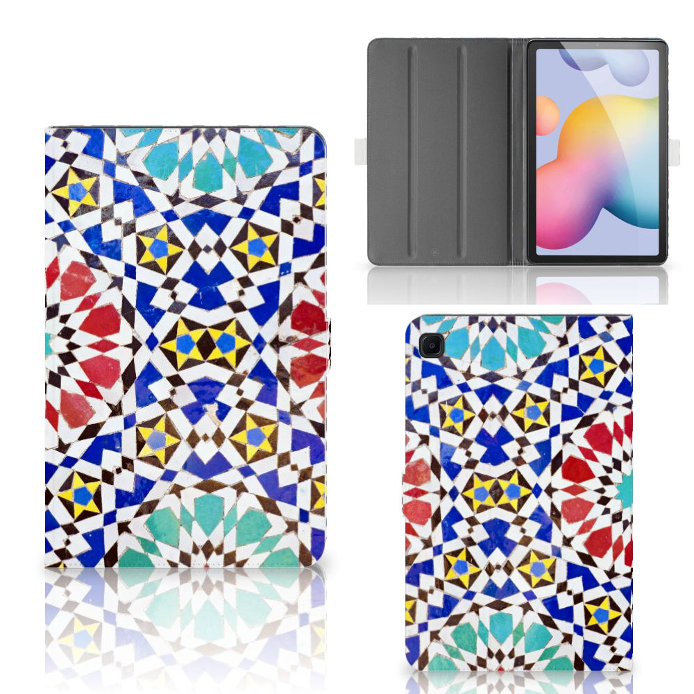 Samsung Galaxy Tab S6 Lite | S6 Lite (2022) Leuk Tablet hoesje  Mozaïek