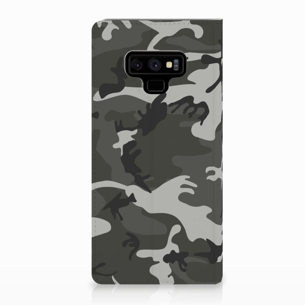 Samsung Galaxy Note 9 Hoesje met Magneet Army Light