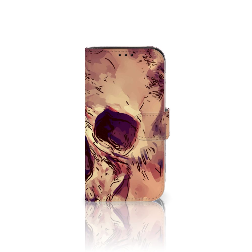 Telefoonhoesje met Naam iPhone 13 Mini Skullhead