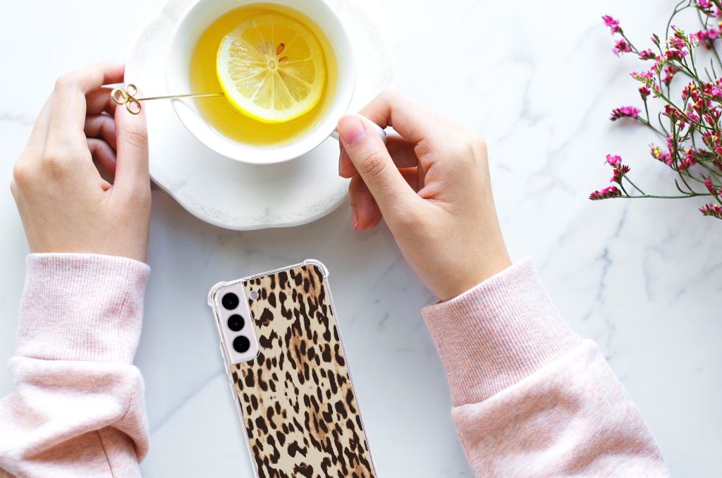 Samsung Galaxy S22 Plus Case Anti-shock Leopard B2C Telecom