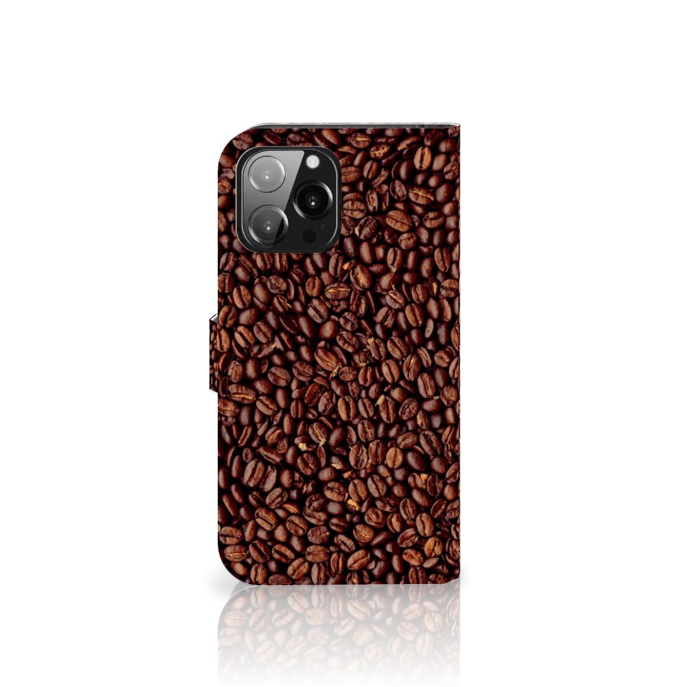 iPhone 13 Pro Max Book Cover Koffiebonen