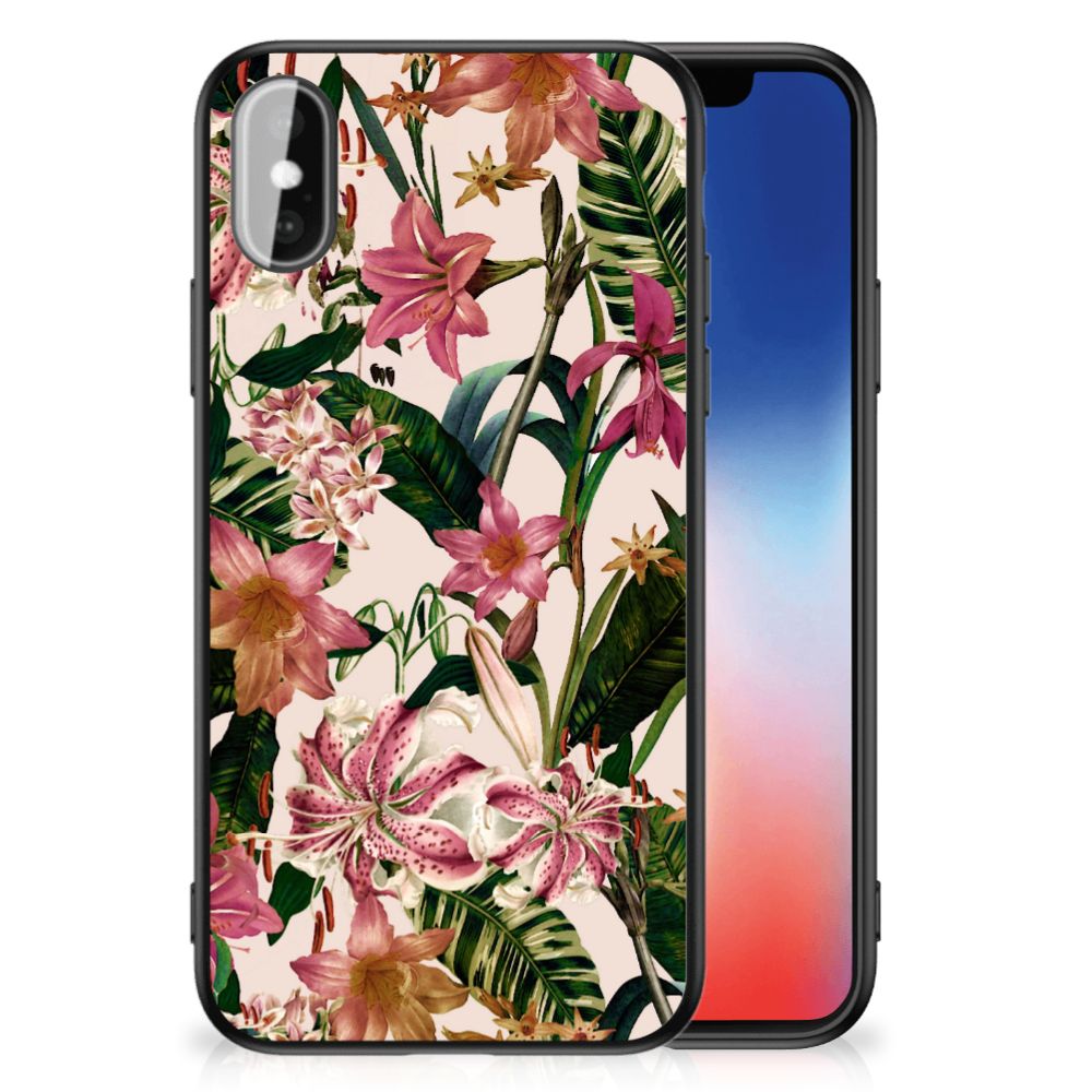 iPhone X | Xs Bloemen Hoesje Flowers