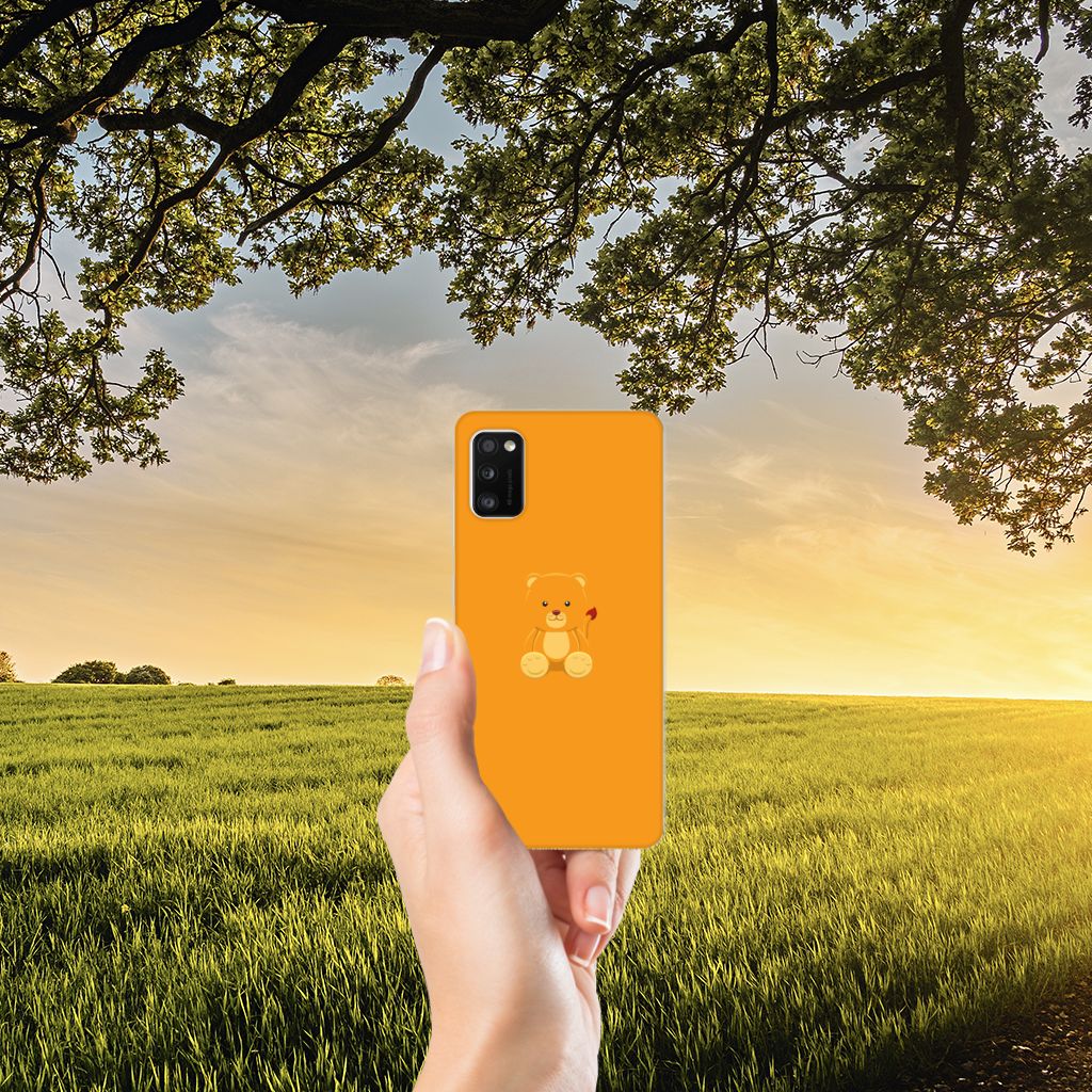 Samsung Galaxy A41 Telefoonhoesje met Naam Baby Beer B2C Telecom