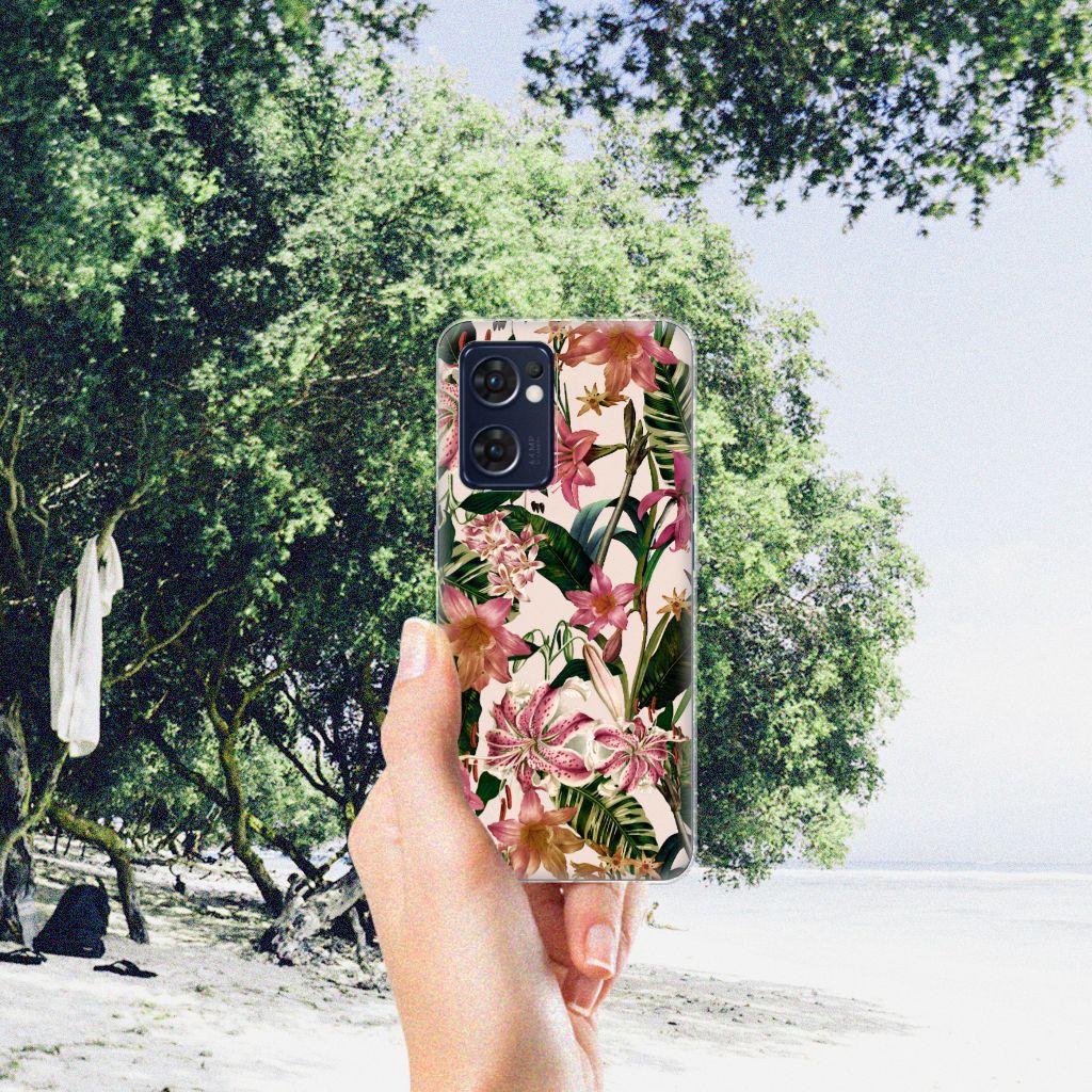 OPPO Reno 7 5G | Find X5 Lite TPU Case Flowers