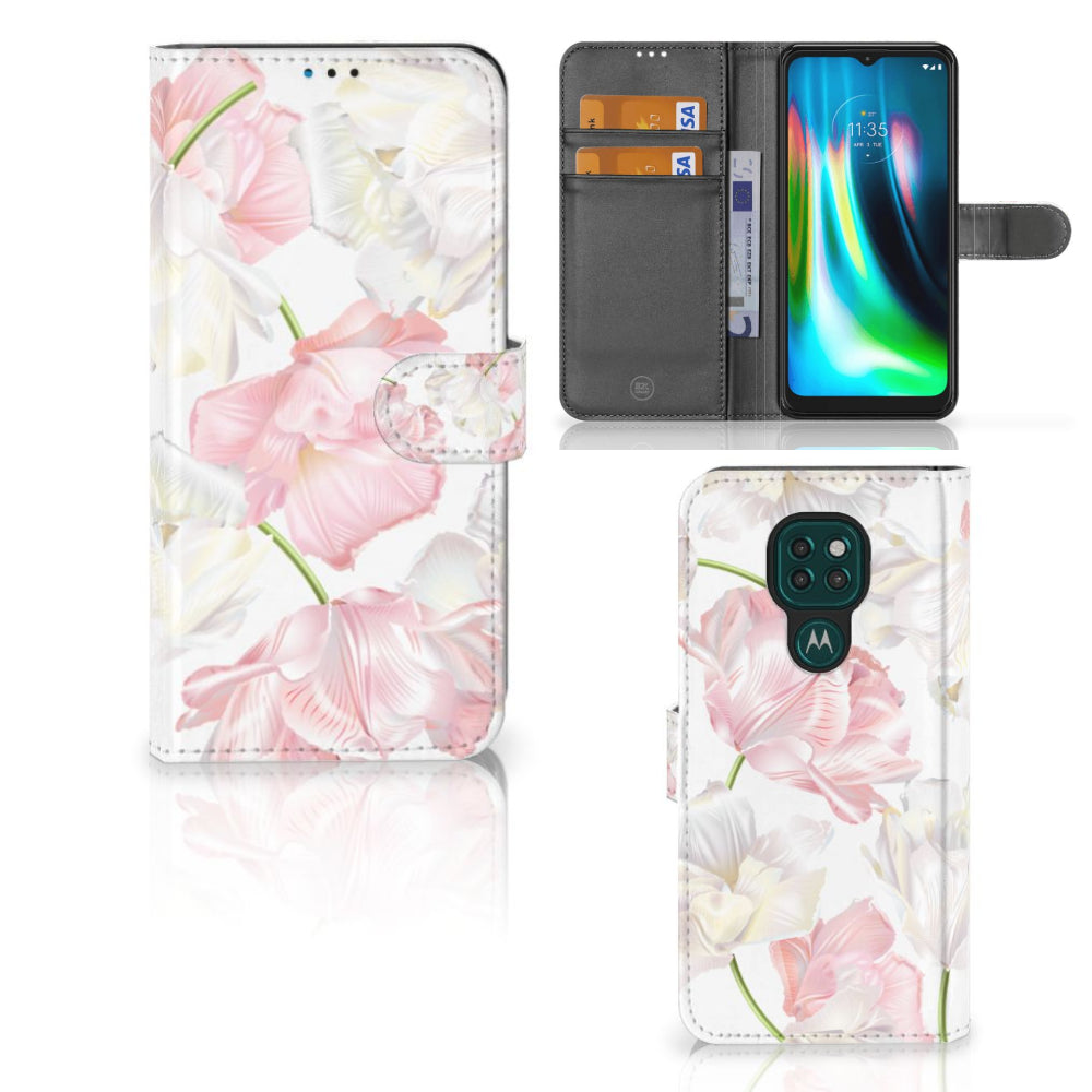 Motorola Moto G9 Play | E7 Plus Hoesje Lovely Flowers