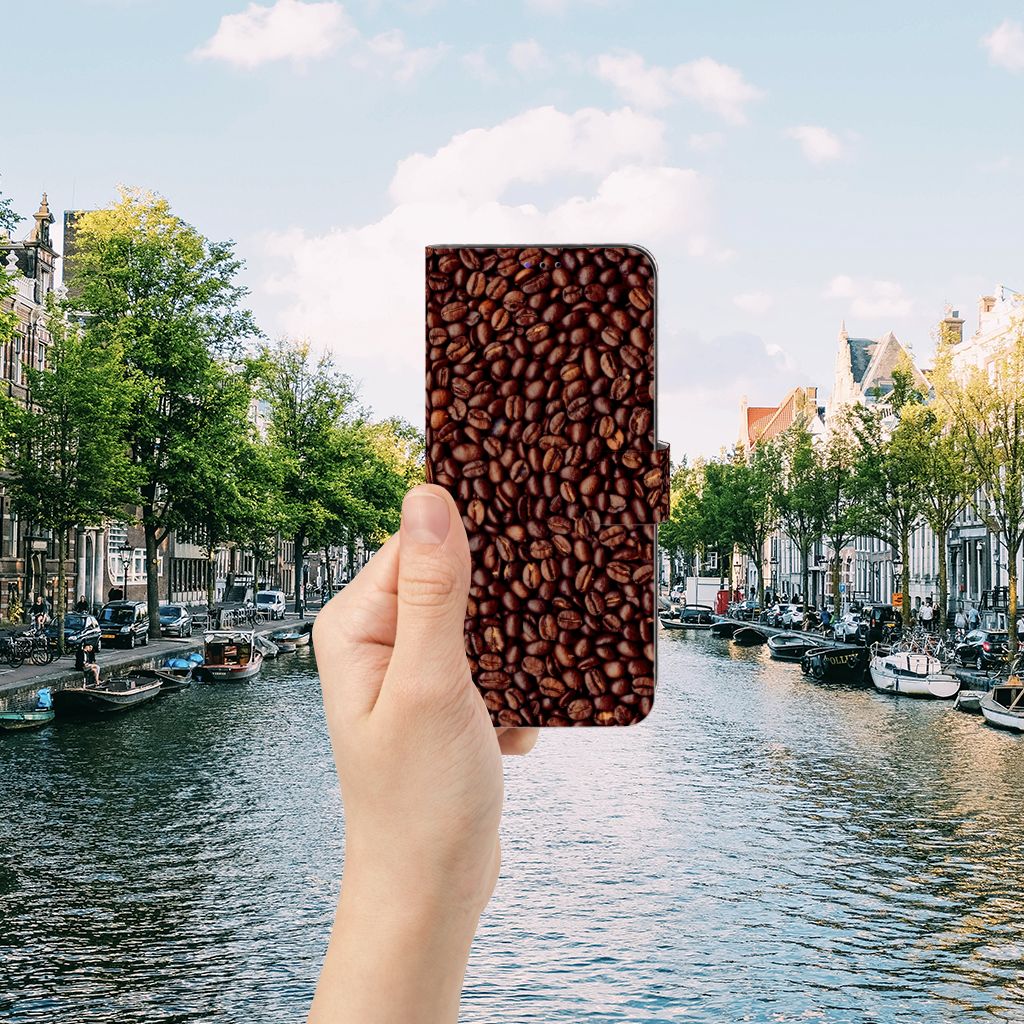 Samsung Galaxy A22 5G Book Cover Koffiebonen