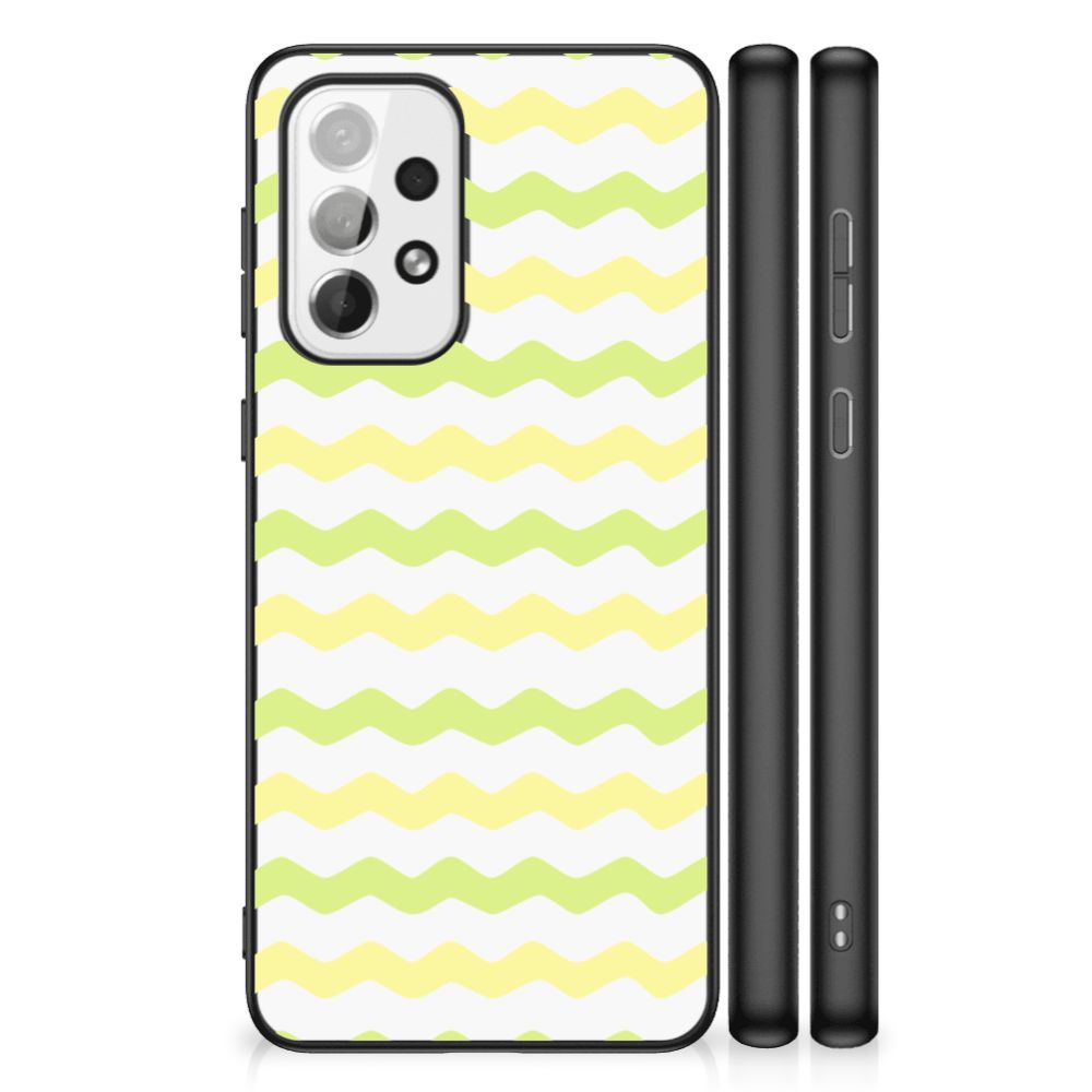 Samsung Galaxy A73 Back Case Waves Yellow B2C Telecom