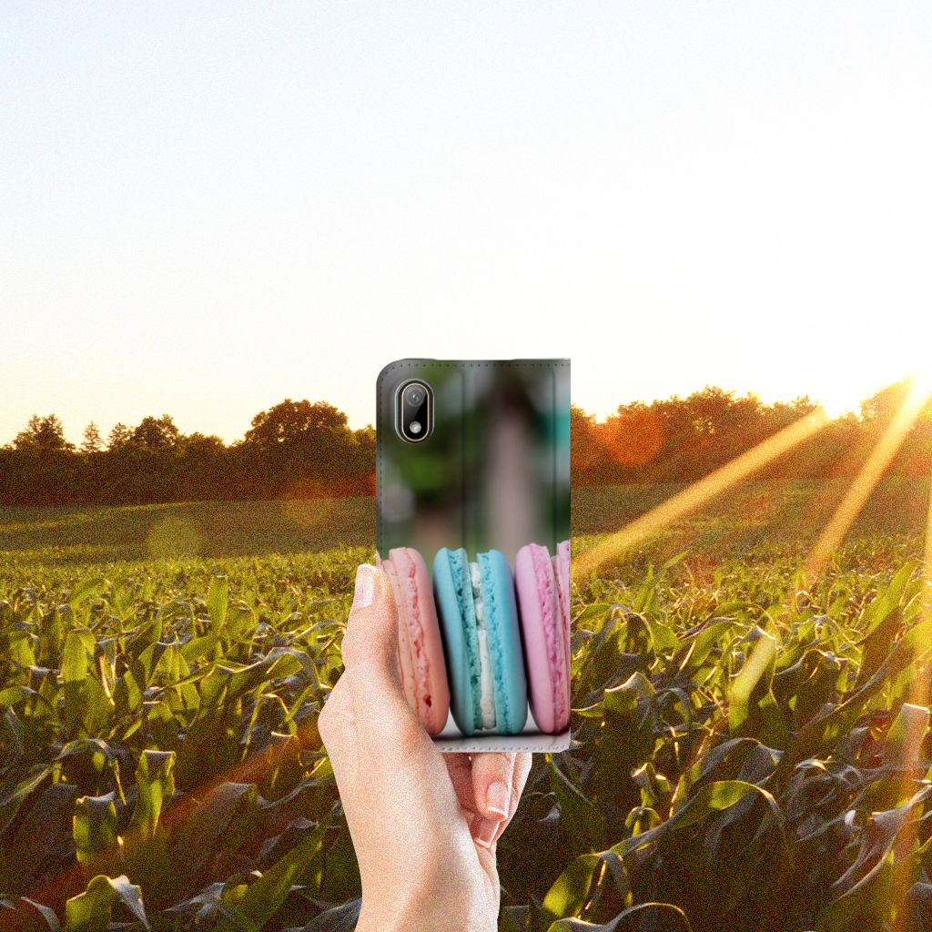 Huawei Y5 (2019) Flip Style Cover Macarons - B2C Telecom