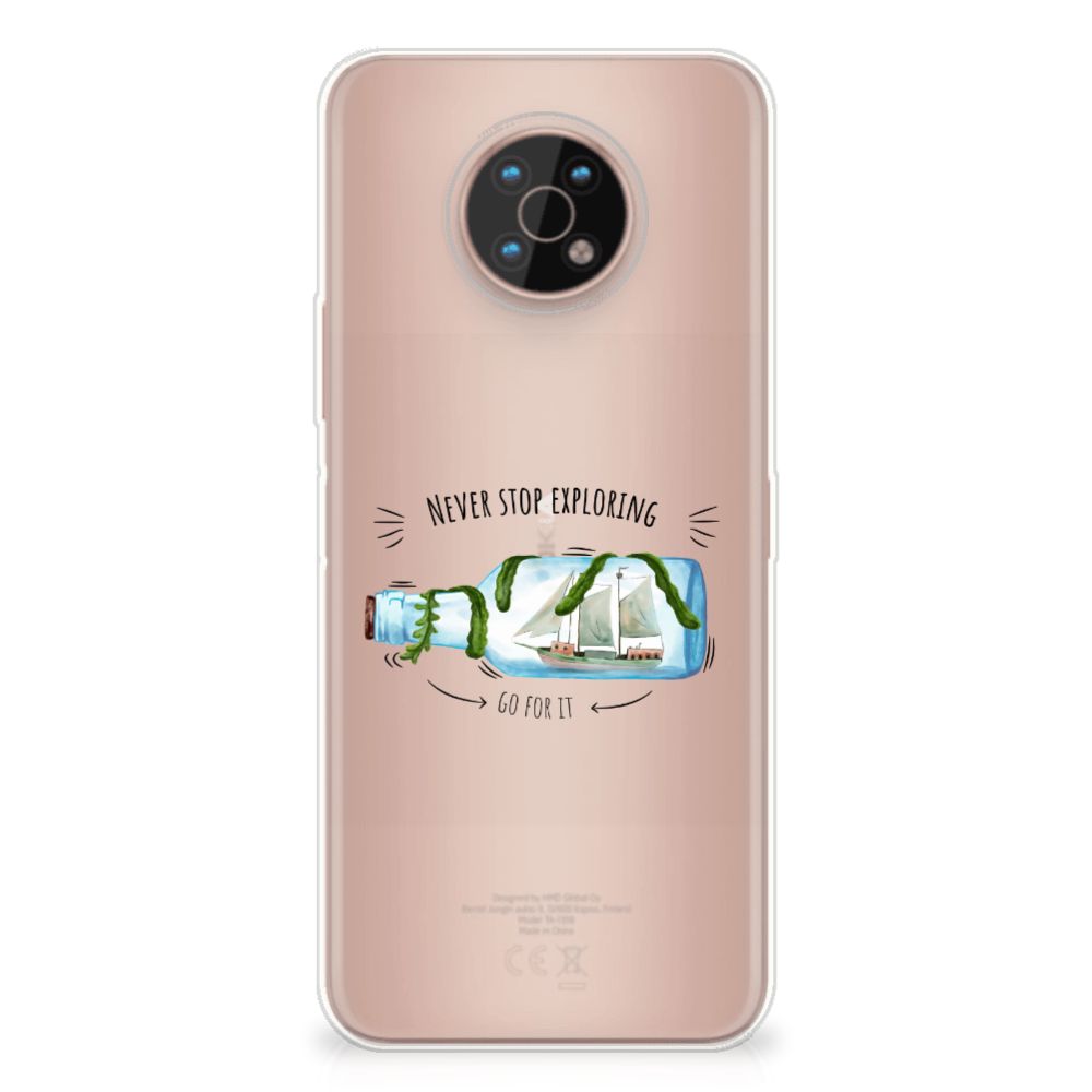 Nokia G50 Telefoonhoesje met Naam Boho Bottle B2C Telecom