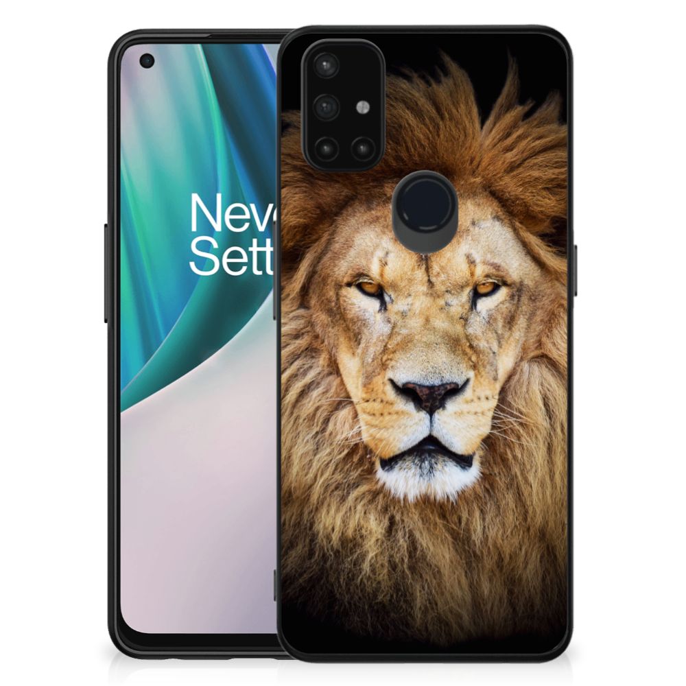 OnePlus Nord N10 5G Dierenprint Telefoonhoesje Leeuw