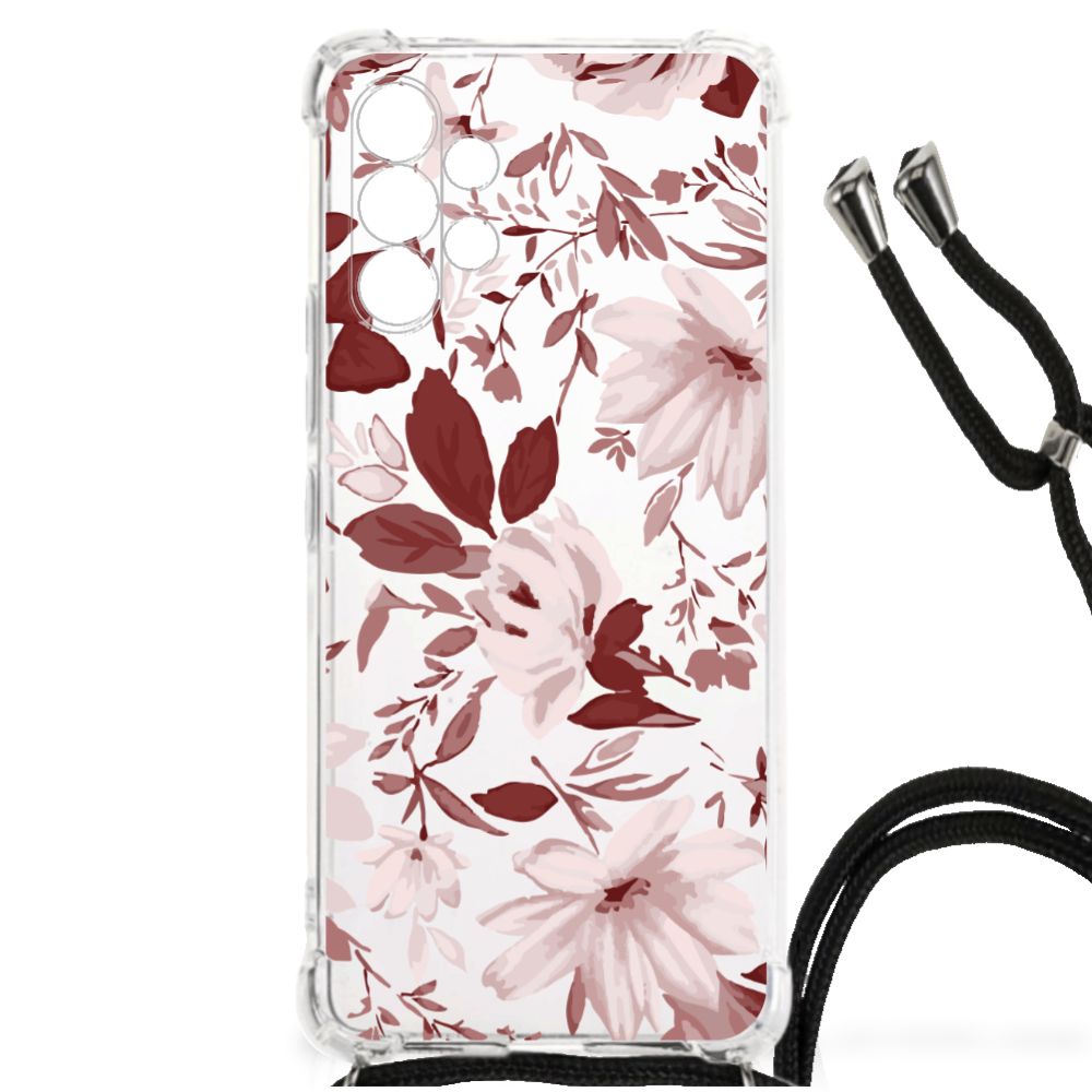 Back Cover Samsung Galaxy A13 4G Watercolor Flowers B2C Telecom