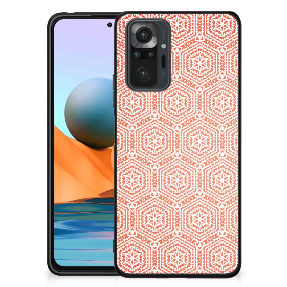 Xiaomi Redmi Note 10 Pro Back Case Pattern Orange