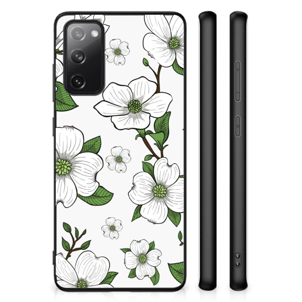 Samsung Galaxy S20 FE Bloemen Hoesje Dogwood Flowers B2C Telecom