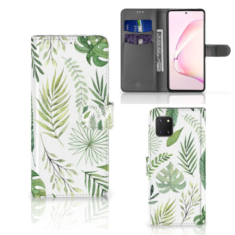 Samsung Note 10 Lite Hoesje Leaves