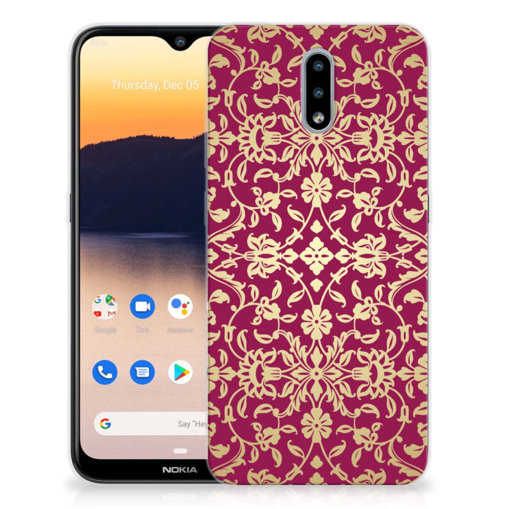 Siliconen Hoesje Nokia 2.3 Barok Pink