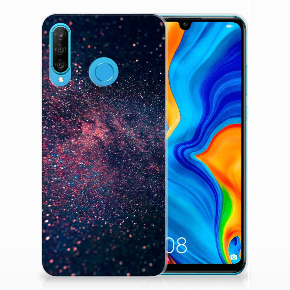 Huawei P30 Lite TPU Hoesje Stars