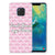 Huawei Mate 20 Pro Silicone-hoesje Flowers Pink DTMP