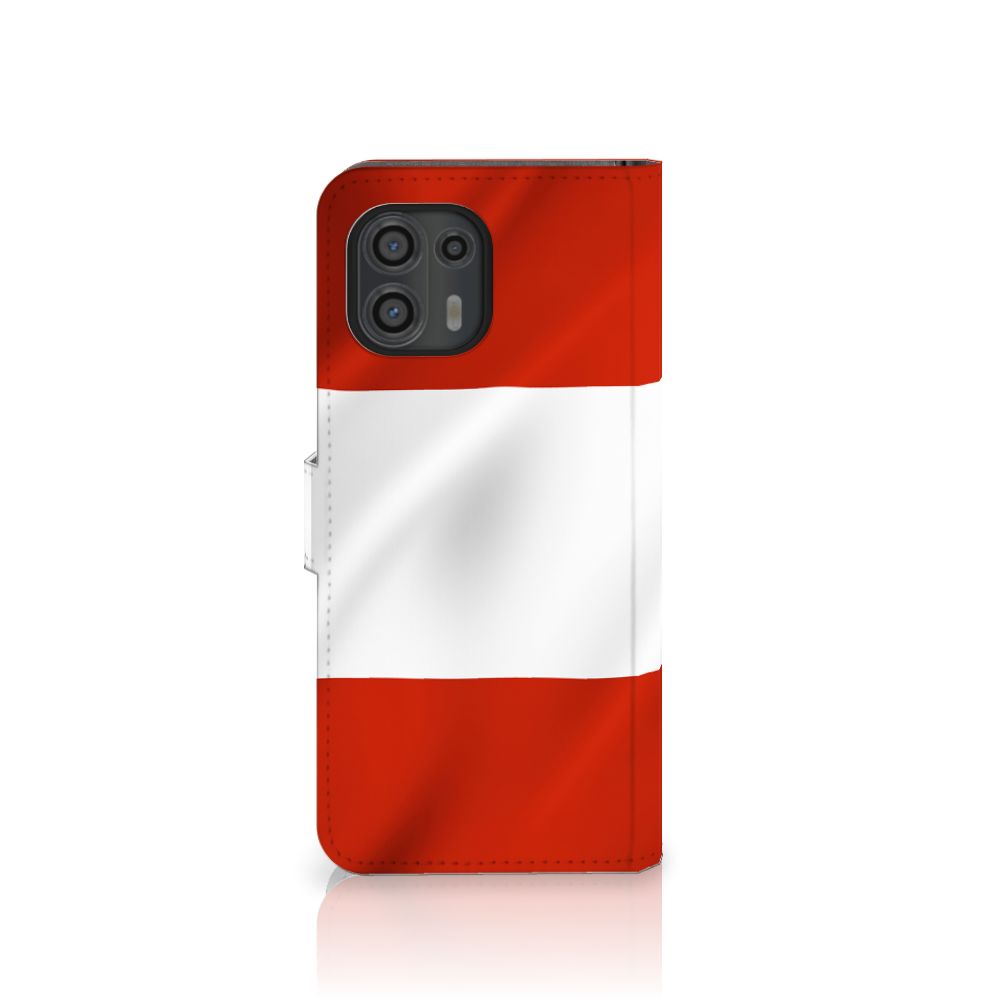 Motorola Edge 20 Lite Bookstyle Case Oostenrijk